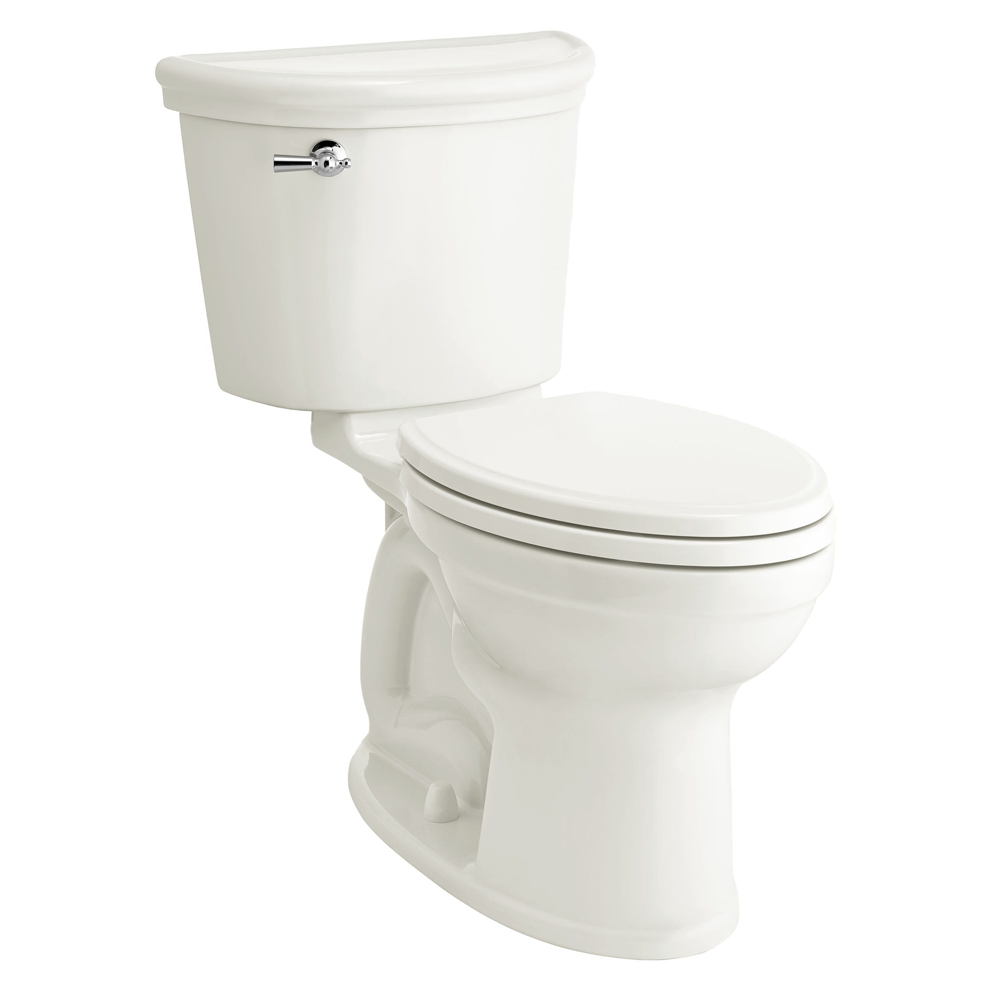 Retrospect Champion PRO Two Piece 128 gpf 48 Lpf Chair Height Elongated Toilet less Seat WHITE